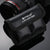 Action camera lithium battery explosion-proof storage bag with carabiner, designed for safety and protection.